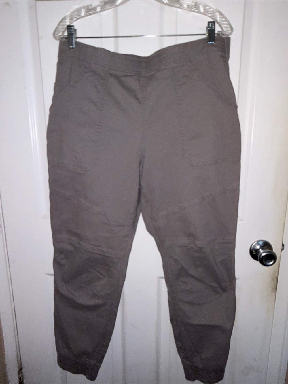 Rewash Taupe Utility Track Pants